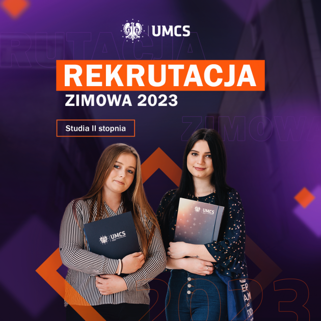 Rekrutacja zimowa na studia II stopnia 2023 Aktualności Kandydat Strona główna UMCS