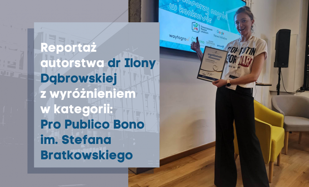 Dr Ilona Dąbrowska Z Prestiżowym Wyróźnieniem - Marzec - 2023 ...