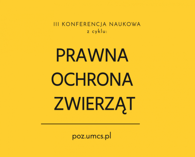 Mi Dzynarodowa Konferencja Naukowa Dobrostan Zwierz T Perspektywa