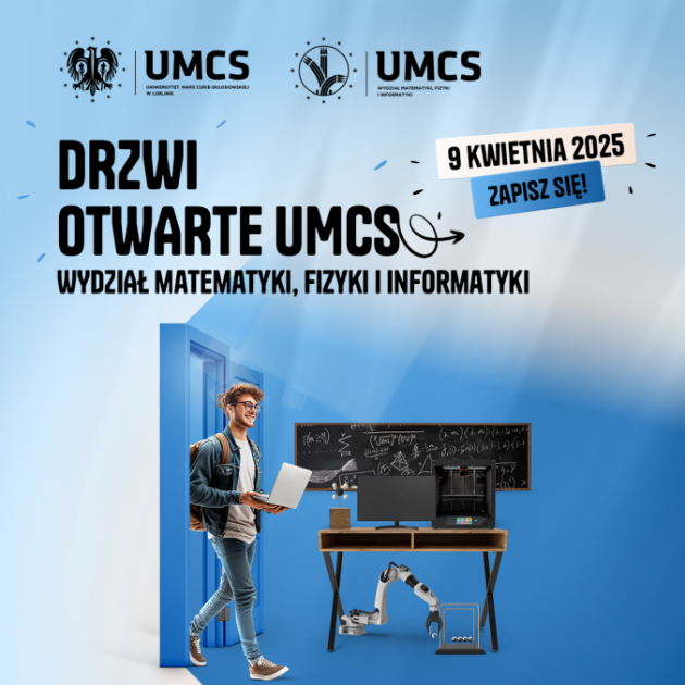 Wydział Matematyki, Fizyki i Informatyki UMCS – Drzwi Otwarte 2025