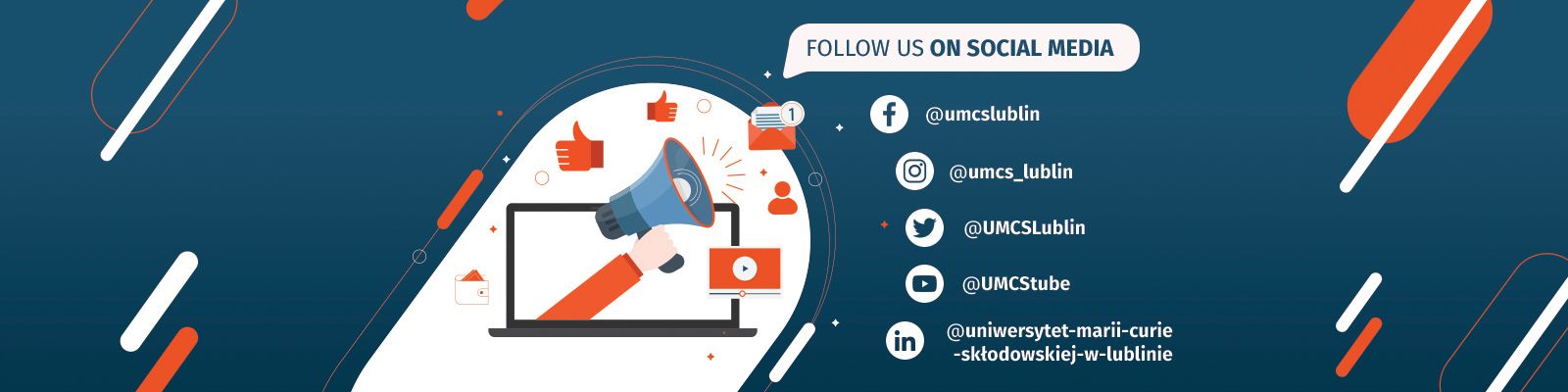 We are on social media!