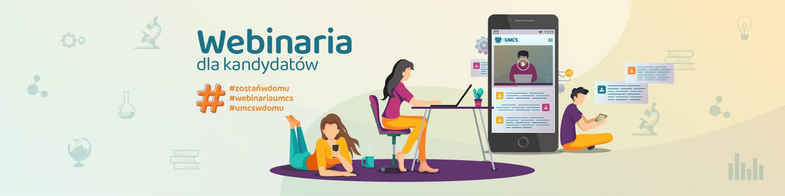 Webinaria dla kandydatów