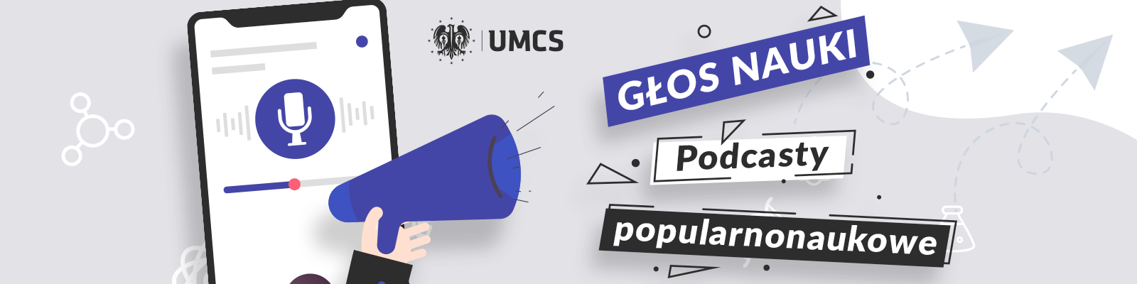 Podcasty popularnonaukowe z udziałem ekspertów z UMCS