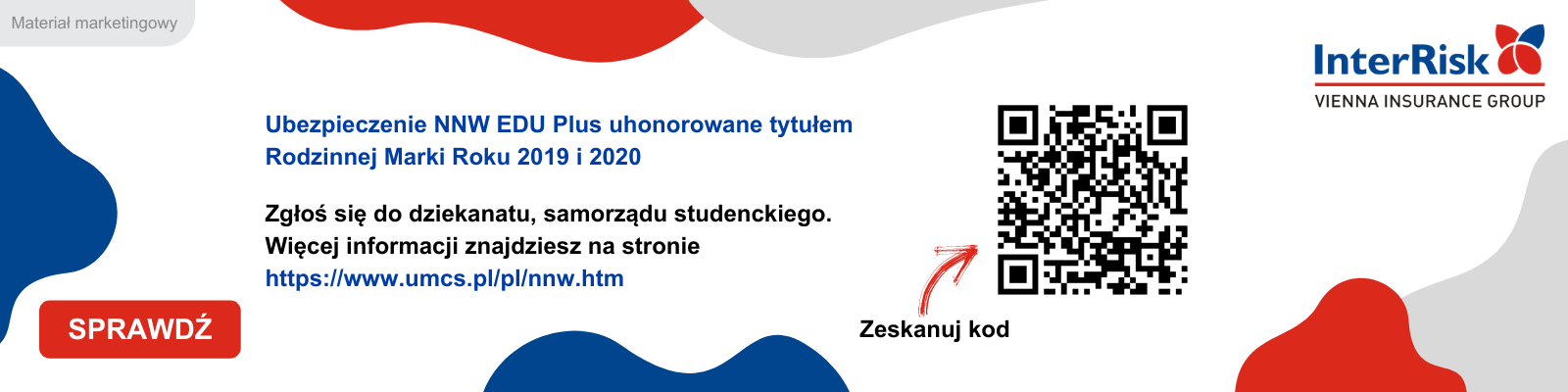 Ubezpieczenie NNW w roku akademickim 2020/2021