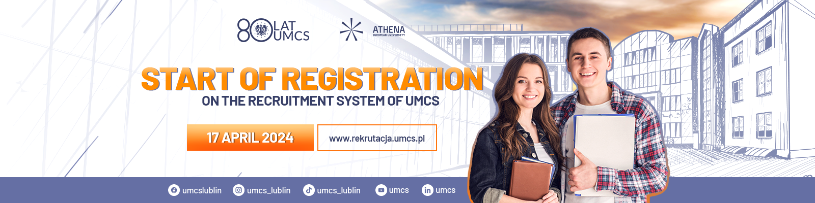 Start of registration in the recruitment system of UMCS