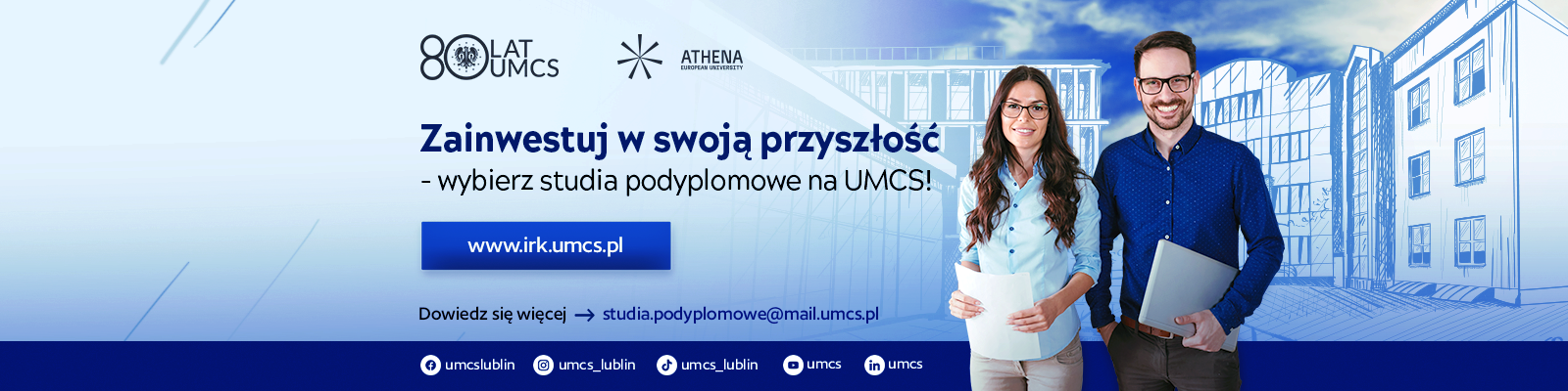 Wybierz studia podyplomowe na UMCS