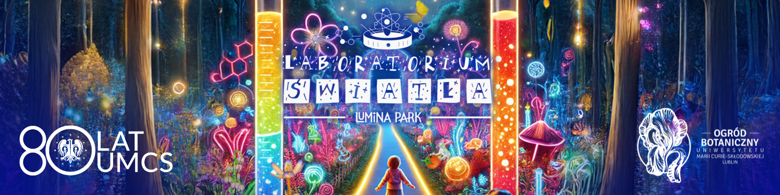 Lumina Park w Ogrodzie Botanicznym UMCS