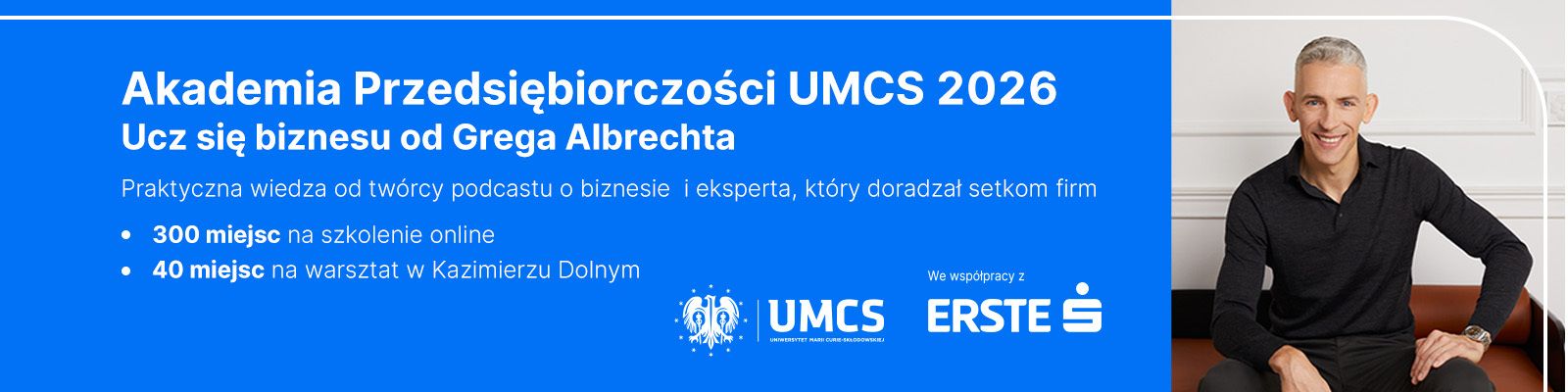 Szkolenie Erste | Akademia Przedsiębiorczości UMCS 2026