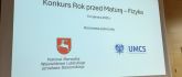 Finał "Rok przed Maturą - Fizyka"