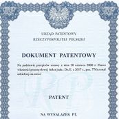 Patenty uzyskane