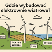 Gdzie budować elektrownie wiatrowe?