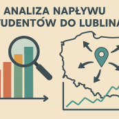 Analiza napływu studentów do Lublina