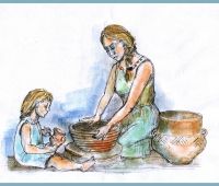Wytwórczość ceramiczna ludności kultury łużyckiej -...