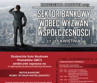 Konferencja: Sektor bankowy wobec wyzwań współczesności
