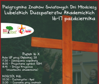 Symbole Światowych Dni Młodzieży w Lublinie