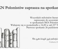 Spotkania Koła Polonistów