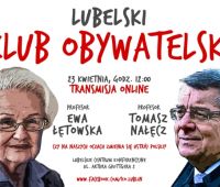 Lubelski Klub Obywatelski – zaprasza!