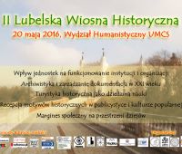 II Lubelska Wiosna Historyczna - zaproszenie
