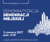 Demokratyzacja Demokracji Miejskiej - zaproszenie