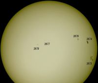Pokazy: Obserwacja Słońca przez teleskop (26-28.09.2017 r.)