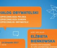 Civic Dialog with  Commissioner Elżbieta Bieńkowska