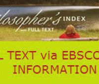 Philosopher`s Index with Full Text - pełnotekstowa baza...