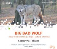Wykład Katarzyny Tołkacz pt. "BIG BAD WOLF - obraz...