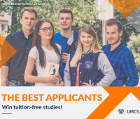 The Best Applicants. Win tuition-free studies!