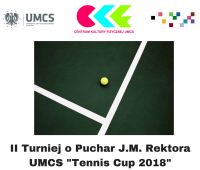 II Turniej o Puchar Rektora UMCS w Tenisie Ziemnym