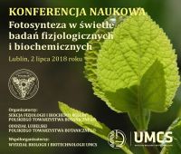 Konferencja "Fotosynteza w świetle badań...”
