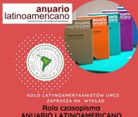 Wykład: „Rola czasopisma Anuario Latinoamericano”