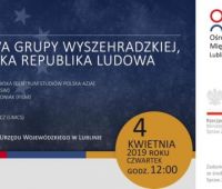  "Szkoła Wyszehradzka" - inauguracja (3.04.2019)