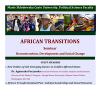 AFRICAN TRANSITIONS - Seminar on Reconstruction,...
