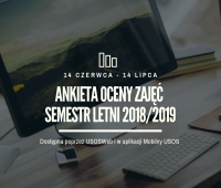 Ankieta Oceny Zajęć za semestr letni 2018/2019