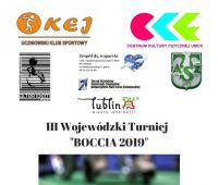 III Wojewódzki Turniej „Boccia 2019”