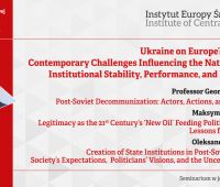 Seminarium "Ukraine on Europe's Frontier"