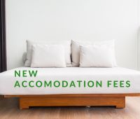 Accomodation fees in March