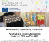 Warsztaty online z Design Thinking