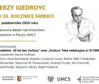 Spotkanie „Jerzy Giedroyc. W 20. rocznicę śmierci”