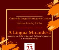 Workshop online sobre a Língua Mirandesa