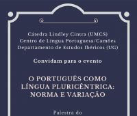 Professor Doutor Paulo Osório: “O português como Língua...
