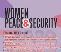 Women, Peace and Security webinar - May 21 st, 2021,...