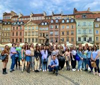 Integracyjny wyjazd studentów zagranicznych UMCS do Warszawy
