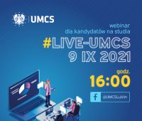 Webinar dla kandydatów #LIVE-UMCS 