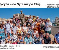 Sycylia – od Syrakuz po Etnę - prelekcja OL PTG