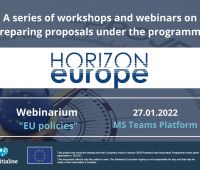 Training on preparing proposals in EU framework programmes