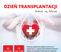 Dzień Transplantacji - podziel się dobrem - zaproszenie