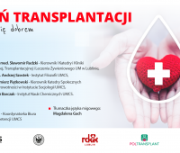 „Oddasz mi nerkę?” - debata nt. transplantacji (26.01)