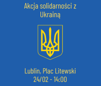 Akcja solidarności z Ukrainą