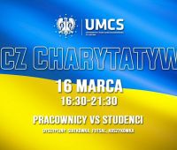 UMCS solidarny z Ukrainą. Zagrają, aby pomóc